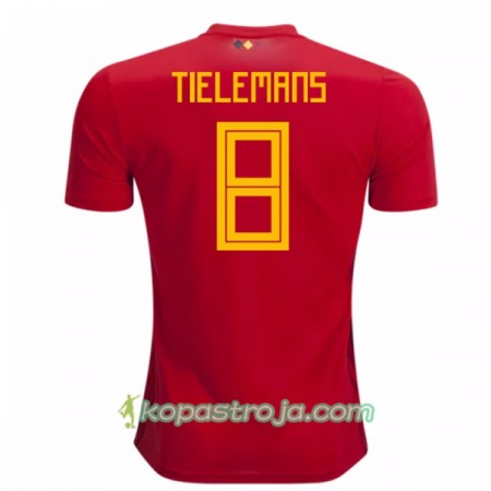 Billiga Fotbollströjor Belgien Tielemans 8 WM 2018 Hemma tröja